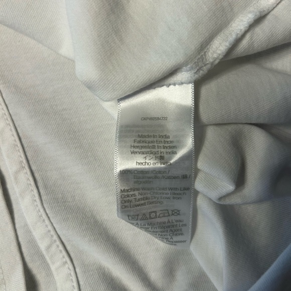 Women’s Madewell Cotton Relaxed Oversized Tee White NWT #NS162 - Picture 5 of 5